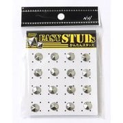 E-ST05-SL [爪スタッズ 六角錘型 シルバーカラー 9mm 16個入り]