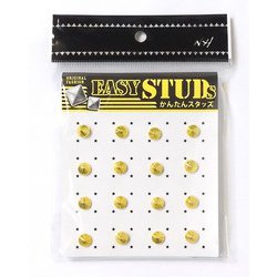 E-ST39-GL [爪スタッズ 円錐型 ゴールドカラー 6mm 16個入り]