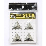 E-ST44-SL [爪スタッズ 三角型 シルバーカラー 25mm 4個入り]