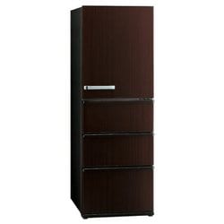 AQUA ダークブラウン 4ドア冷蔵庫 AQUA Delie AQR-V43P-T [ダークウッドブラウン] 価格比較 - 価格.com