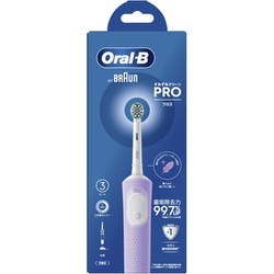 電動歯ブラシ Oral-B（オーラルB） すみずみクリーン PRO フロス 搭載モード数：3 充電式 丸型回転ブラシ LILAC MIST D103