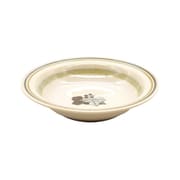 Anyware(エニウェア) ボウル 皿 S 約15cm フイユ(葉) マスタード /美濃焼/食洗機・レンジ対応/日本製 111040