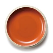 ビスク プレート 皿 約25cm オレンジ /瀬戸焼/食洗機・レンジ対応/日本製 266442
