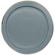 翠(Sui) 大皿 約25cm 空色ねず /美濃焼/食洗機・レンジ対応/日本製 288039