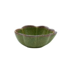 翠（Sui） 雲形 豆鉢 長幅約6cm うぐいす /美濃焼/食洗機・レンジ対応/日本製 288211