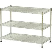 KS-MR6030 メッキ [ミニスチールラック3段 幅60cm メッキ]