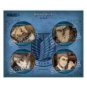 進撃の巨人 缶バッジ 4個セット ジャン [キャラクターグッズ]