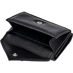 Vivienne Westwood 三つ折り財布 黒 EMBOSSED NAPPA 口金三つ折り財布(ブラック)（レディース