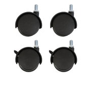 CC-500 BK [19mm/25mmスチールラック用 ナイロンキャスター 4個セット]