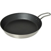 2層鋼グリルパン片手20cm キャンプ飯・クッカー K-10546