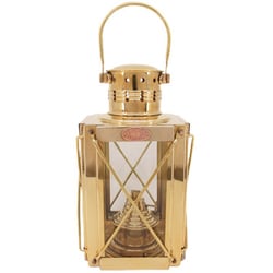 Vermont Lanterns カーゴ ランタン ブラス オイルランプ 15インチ（38.1cm）