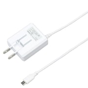 microUSB AC充電器 1.8A 2.5m ホワイト BACM1825WH
