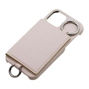 BLJI2102SB [iPhone 12/12 Pro 用 カードポケット付きショルダーケース サンドベージュ]