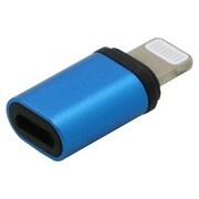 BCCAML24BL [Lightning/microUSB対応 変換コネクタ 2.4A ブルー]