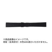 RCP-A14 [日本製 時計バンド 型押しワニ（牛革） ラグ幅14mm用 ブラック]
