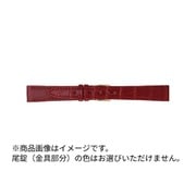 RCP-R14 [日本製 時計バンド 型押しワニ（牛革） ラグ幅14mm用 レッド]