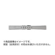 RCP-WH13 [日本製 時計バンド 型押しワニ（牛革） ラグ幅13mm用 ホワイト]