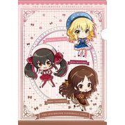 キャラクターグッズ アイドルマスターシンデレラガールズ ぷちちょこ クリアファイル ももぺあべりー Ver.