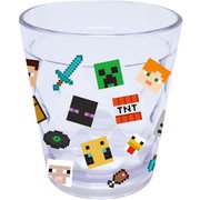 ランチグッズ MCT-CL3-MF Minecraft キラキラクリアカップ モチーフ