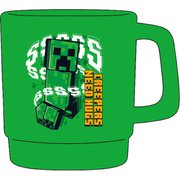 ランチグッズ MCT-STM2-GN Minecraft スタッキングマグ グリーン