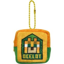 キャラクターグッズ MCT-MSP-YN Minecraft ミニスクエアポーチ ヤマネコ
