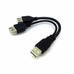 USB A二分岐ケーブル CA7305
