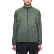 ジップアップ フローティング ウインド シェル ジャケット Zip-up Floating Wind Shell Jacket GA13111 オリーブドラブ(OD) サイズ3 [ランニングウェア ブレーカー メンズ]