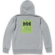 HHアングラースウェットパーカー HHAngler Sweat Parka HG32305 ミックスグレー(Z) Mサイズ [アウトドア スウェット メンズ]