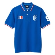 ショートスリーブラガーポロ S/S RUGGER POLO RA33044 ロイヤルブルー(25) XLサイズ [ラグビー シャツ メンズウェア]