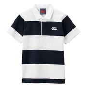 ショートスリーブラグビージャージ KIDS S/S RUGBY JERSEY RAJ33401 オフホワイト(11) 140サイズ [アウトドア トップス キッズ]