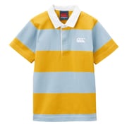 ショートスリーブラグビージャージ KIDS S/S RUGBY JERSEY RJ33401J イエロー(54) 150サイズ [アウトドア トップス キッズ]
