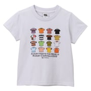 ショートスリーブティ KIDS S/S TEE RAJ33420 ホワイト(10) 120サイズ [アウトドア トップス キッズ]
