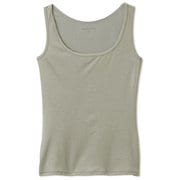 シルクラウンジタンク SILK LOUNGE TANK DA123912 グレー(H) Sサイズ [フィットネス ヨガ シャツ レディース]