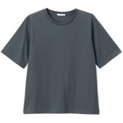 ロゴプリントショートスリーブティー LOGO PRINT S/S TEE DC723107 グレイッシュアイアン(GI) Mサイズ [フィットネス ヨガ シャツ レディース]