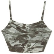 スキニッシュプリントブラ SKINISH PRINT BRA DC123904P ブラック(K) Sサイズ [スポーツブラ]