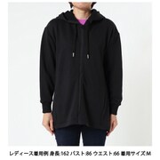 SWEAT FULLZIP HD DC523141 K Lサイズ [フィットネス ヨガ スウェット レディース]