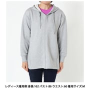SWEAT FULLZIP HD DC523141 Z Mサイズ [フィットネス ヨガ スウェット レディース]