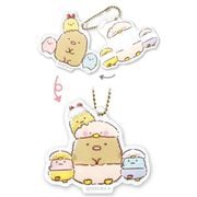 SG-5541485MT すみっコぐらし へんしんアクリルキーホルダー みんなでとりっこ [キャラクターグッズ]