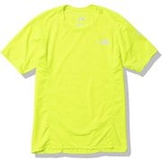 ショートスリーブドライドットライトクルー S/S Dry Dot Light Crew NT12373 エルイーディーイエロー(LY) Lサイズ [ランニングウェア カットソー メンズ]