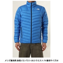 ザ・ノース・フェイス THE NORTH FACE サンダージャケット Thunder Jacket NY82212 スーパーソニックブルー(SC)  Mサイズ [アウトドア ダウン メンズ] 通販【全品無料配達】 - ヨドバシ.com