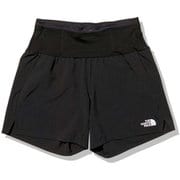エンデュリスレーシングショーツ Enduris Racing Short NBW42380 ブラック(K) Lサイズ [ランニングウェア ショートパンツ レディース]