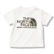 ショートスリーブカモロゴティー B S/S Camo Logo Tee NTB32359 ホワイト(W) 90サイズ [アウトドア トップス キッズ]