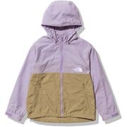 コンパクトジャケット Compact Jacket NPJ22210 ラベンダー×ケルプタン(LK) 150サイズ [アウトドア ジャケット キッズ]