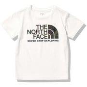 ショートスリーブカモロゴティー S/S Camo Logo Tee NTJ32359 ホワイト(W) 110サイズ [アウトドア トップス キッズ]