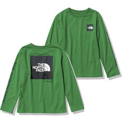 ロングスリーブスリーブグラフィックティー L/S Sleeve Graphic Tee NTJ32334 プライマリーグリーン(PR) 150サイズ [アウトドア トップス 長袖 キッズ]