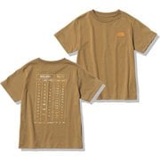 ショートスリーブモンキーマジックティー S/S Monkey Magic Tee NTJ32330 ユーティリティブラウン(UB) 110サイズ [アウトドア トップス キッズ]