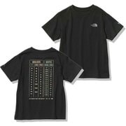 ショートスリーブモンキーマジックティー S/S Monkey Magic Tee NTJ32330 ブラック(K) 100サイズ [アウトドア トップス キッズ]
