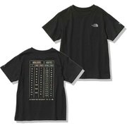 ショートスリーブモンキーマジックティー S/S Monkey Magic Tee NTJ32330 ブラック(K) 140サイズ [アウトドア トップス キッズ]