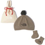 クレイドルコットンキャップアンドソックスセット Baby Cradle Cotton Cap & Socks Set NNB02311 ウォルナット(WT) BMサイズ [キャップ＆ソックスセット ベビー]