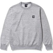 ヘザーロゴクルー Heather Logo Crew NT12334 ミックスグレー(Z) Mサイズ [アウトドア スウェット メンズ]